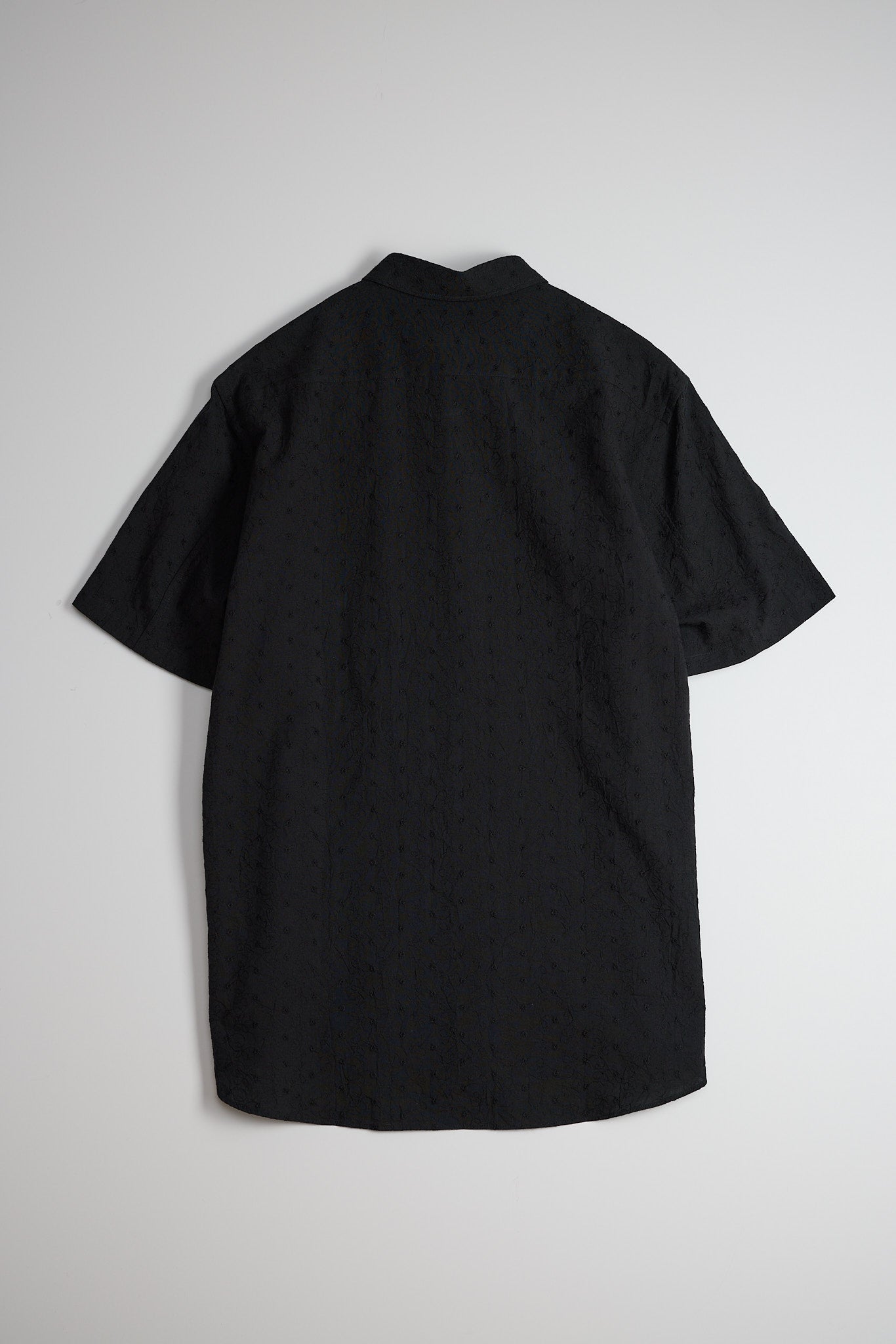 Japanese Washed Embroidery in Black 02