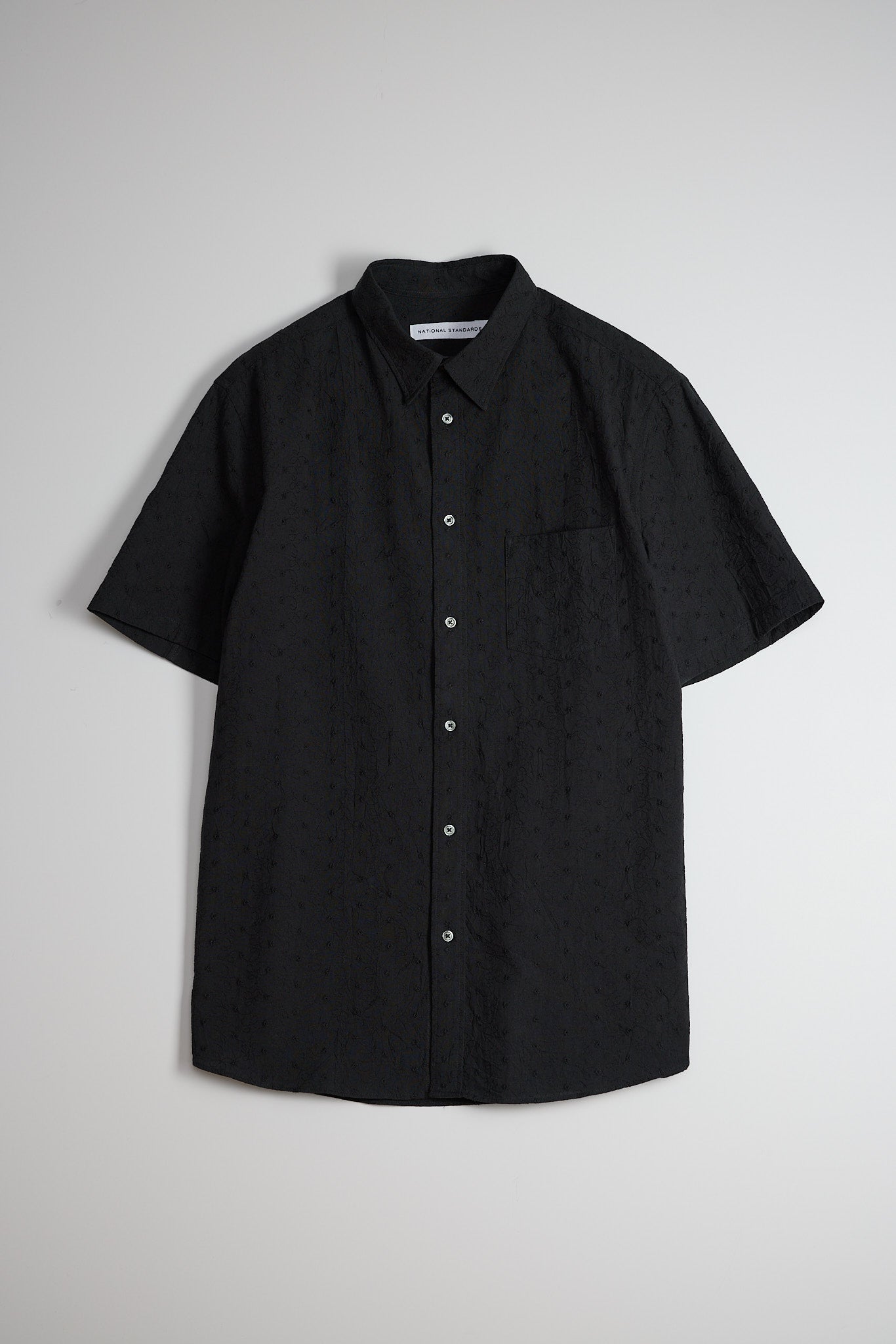  Japanese Washed Embroidery in Black 01