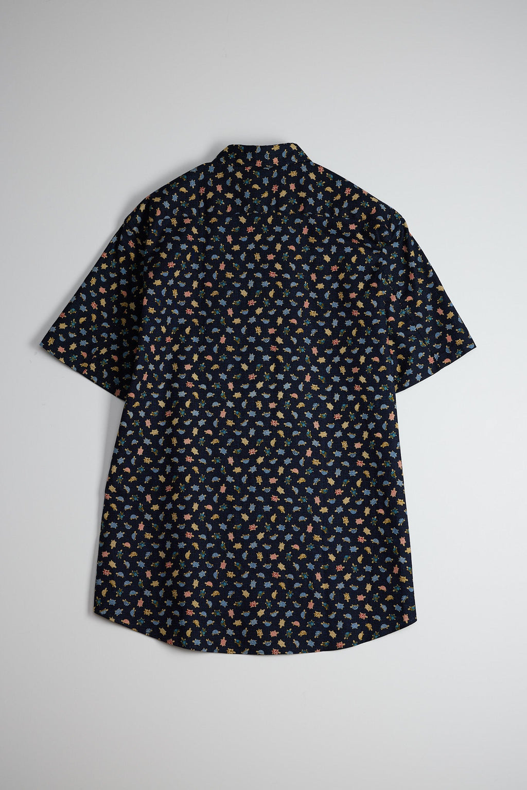 Japanese Turtle Print in Navy 01