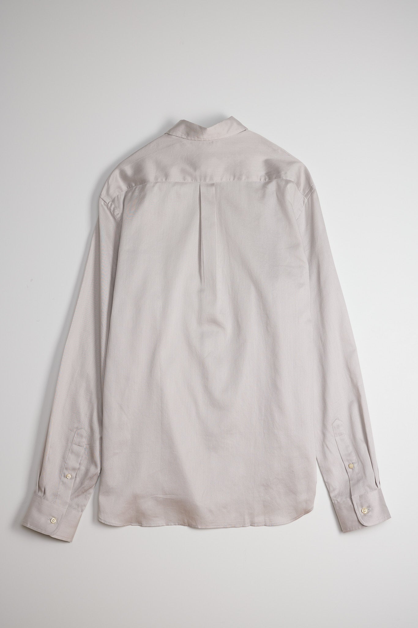 Japanese Dyed Sateen in Light Grey 02