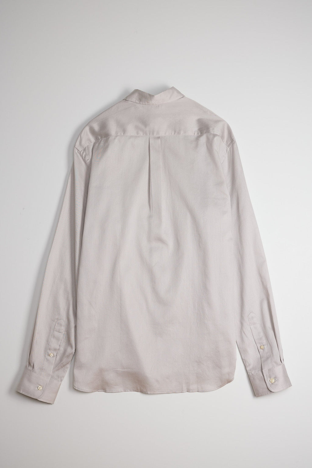 Japanese Dyed Sateen in Light Grey 01