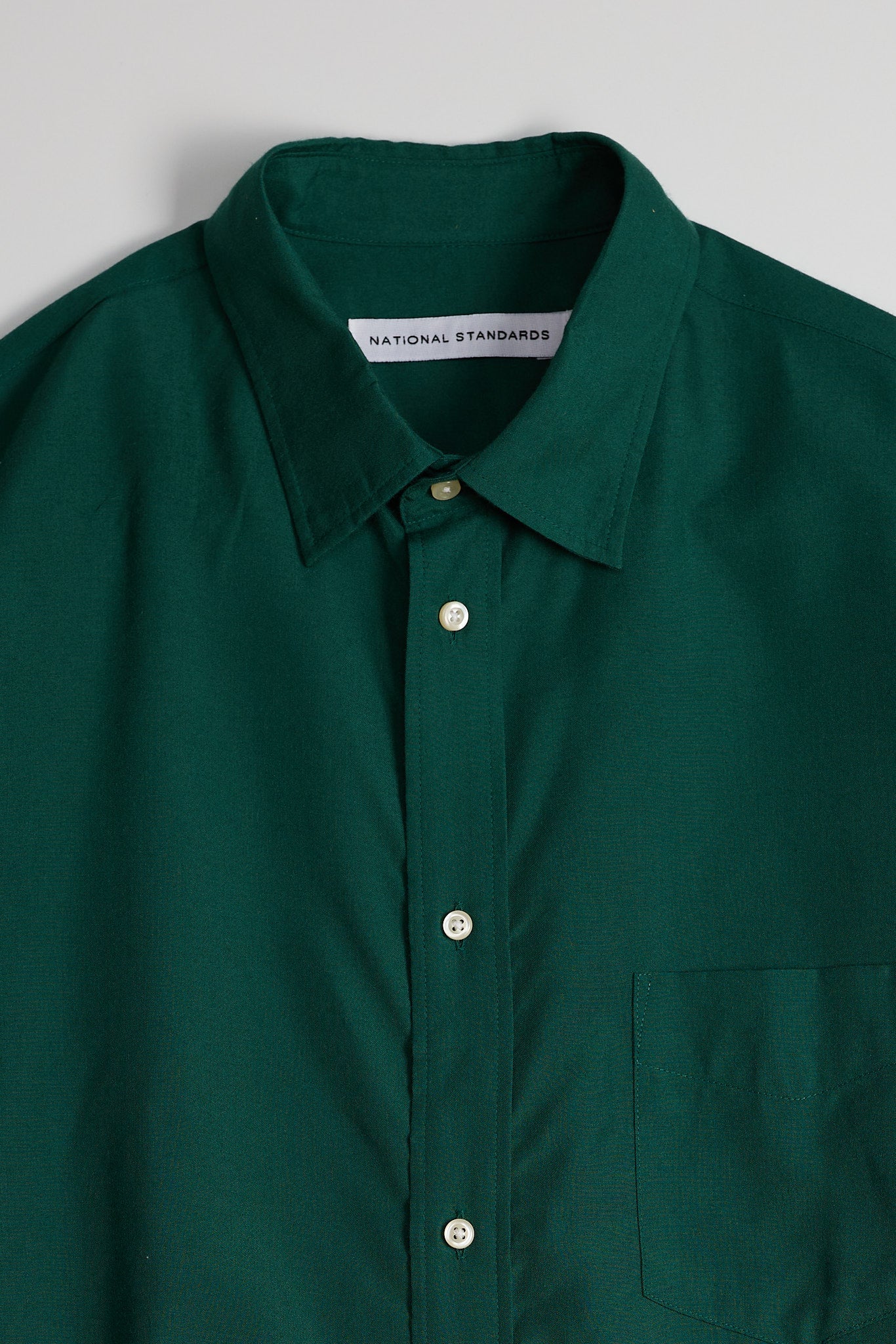 Japanese Rayon Poplin in Hunter Green 03