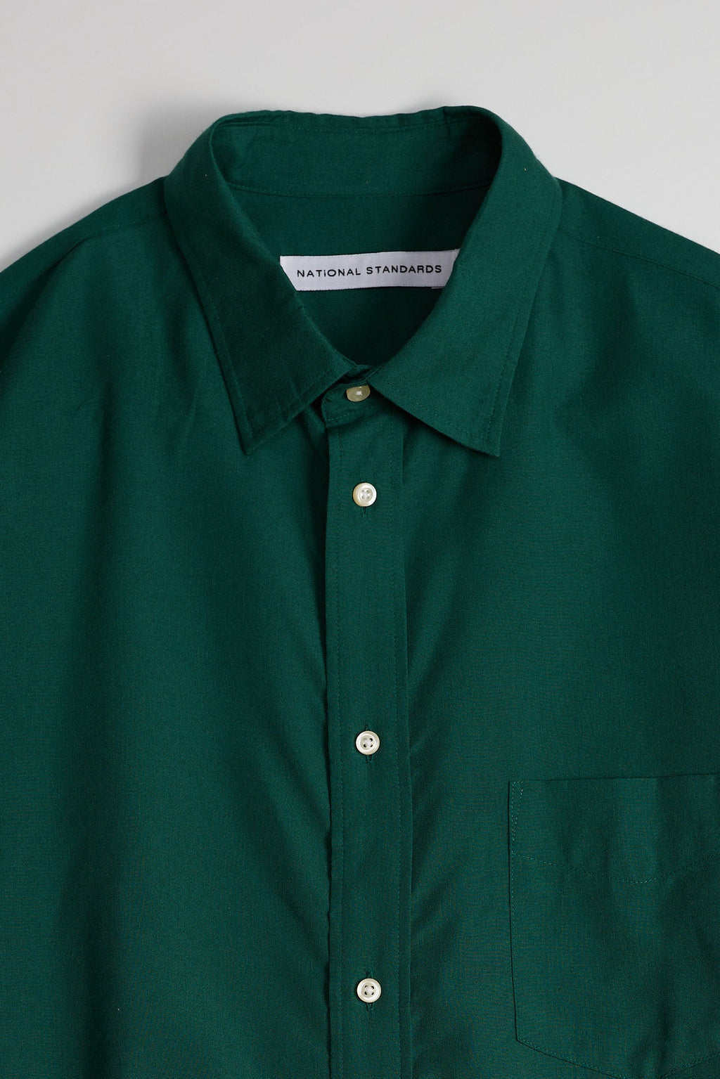 Japanese Rayon Poplin in Hunter Green 03