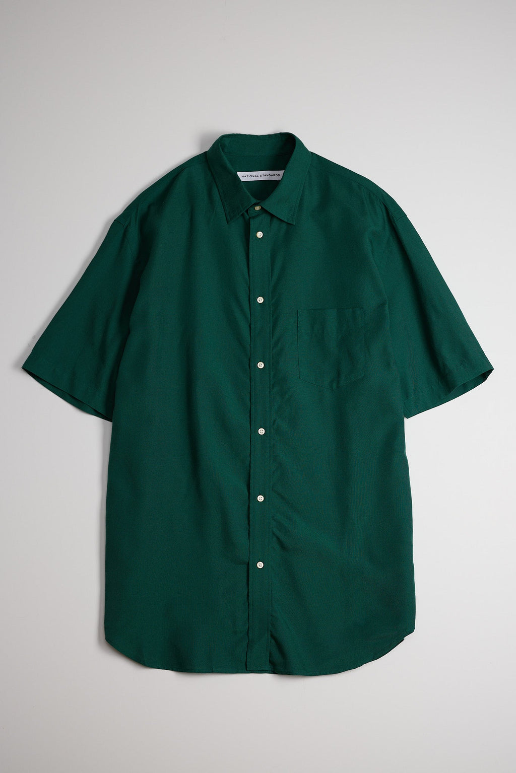 Japanese Rayon Poplin in Hunter Green 01