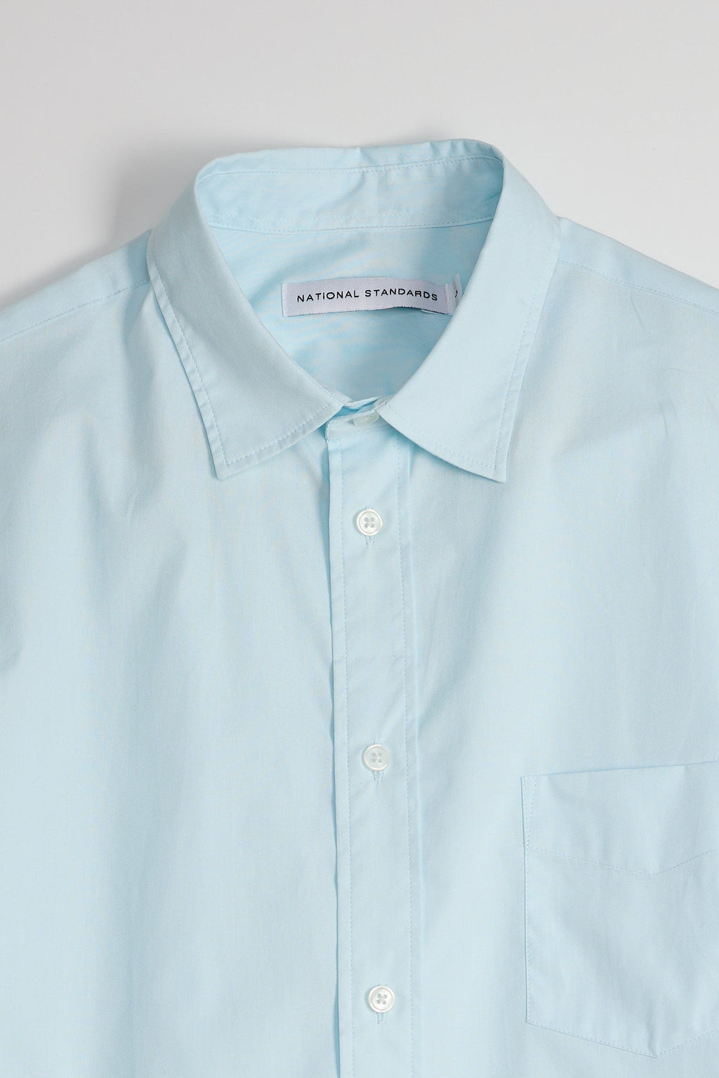 Japanese Dyed Poplin in Light Blue 03