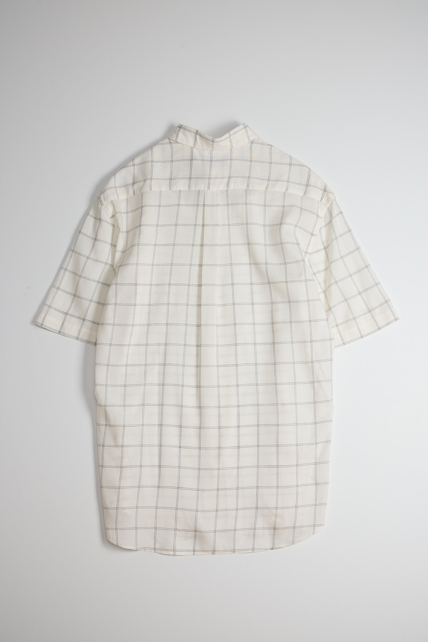 Japanese Checkerboard Plaid in White 02