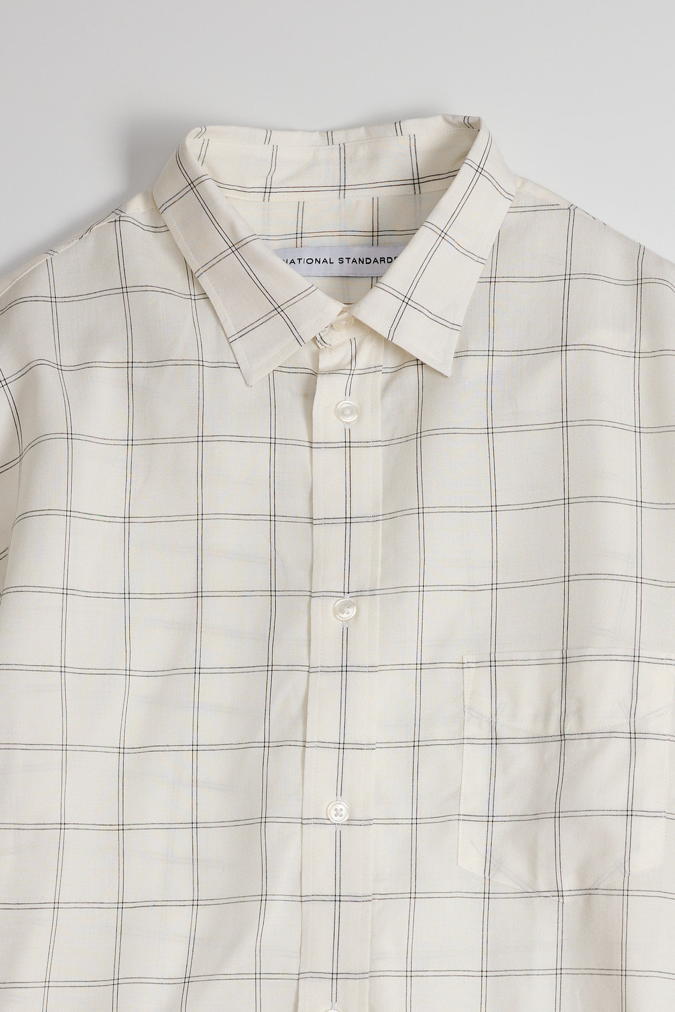 Japanese Checkerboard Plaid in White 03