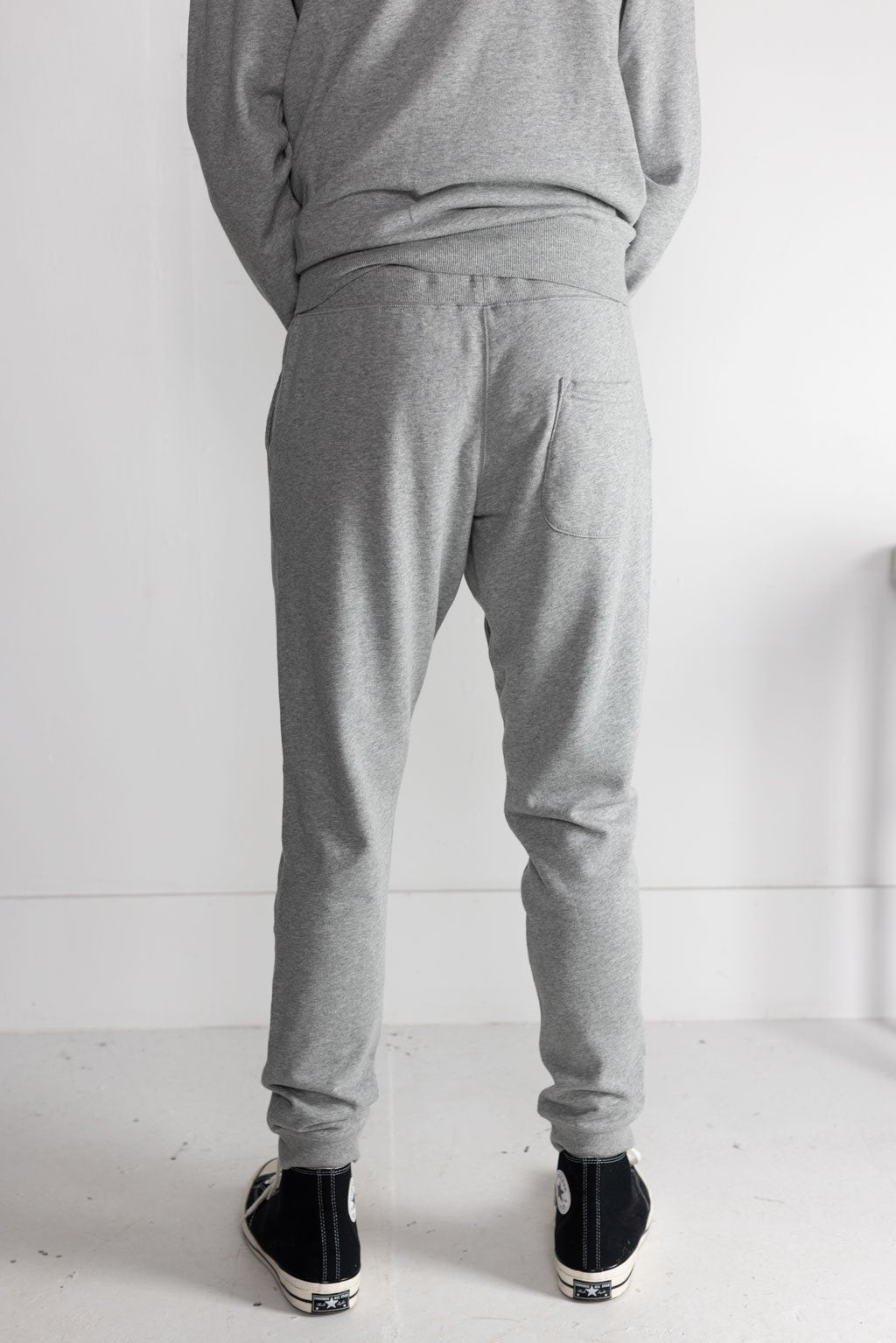 Grey French Terry Baby Joggers - Hatley US