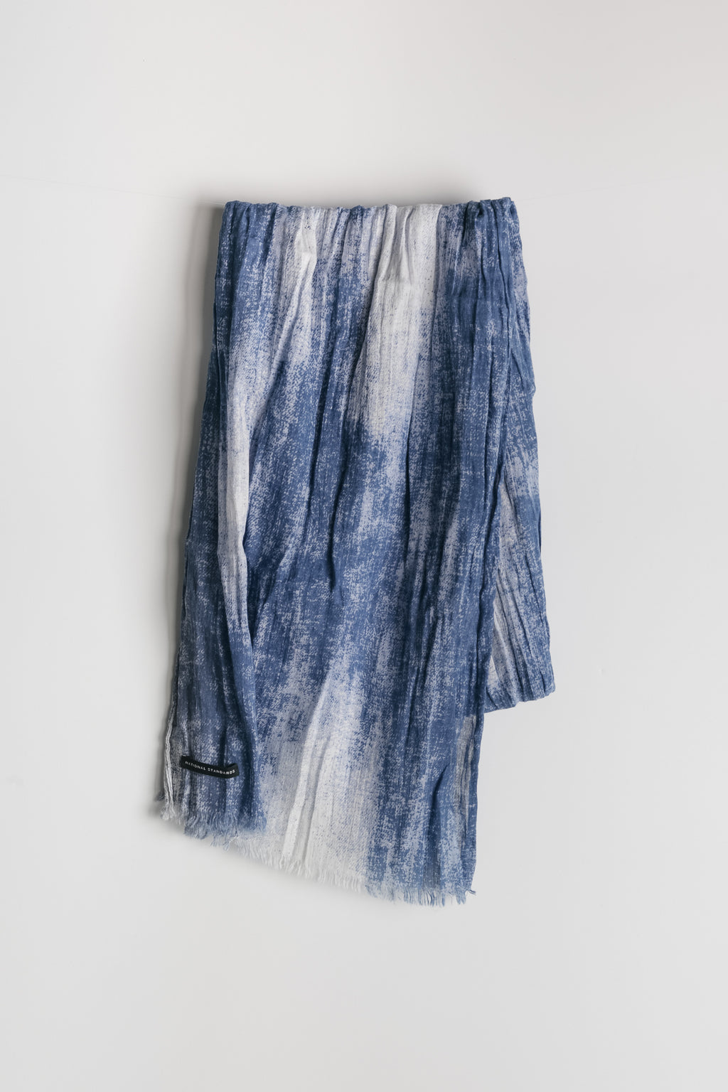 Tie Dye Scarf in Blue 001