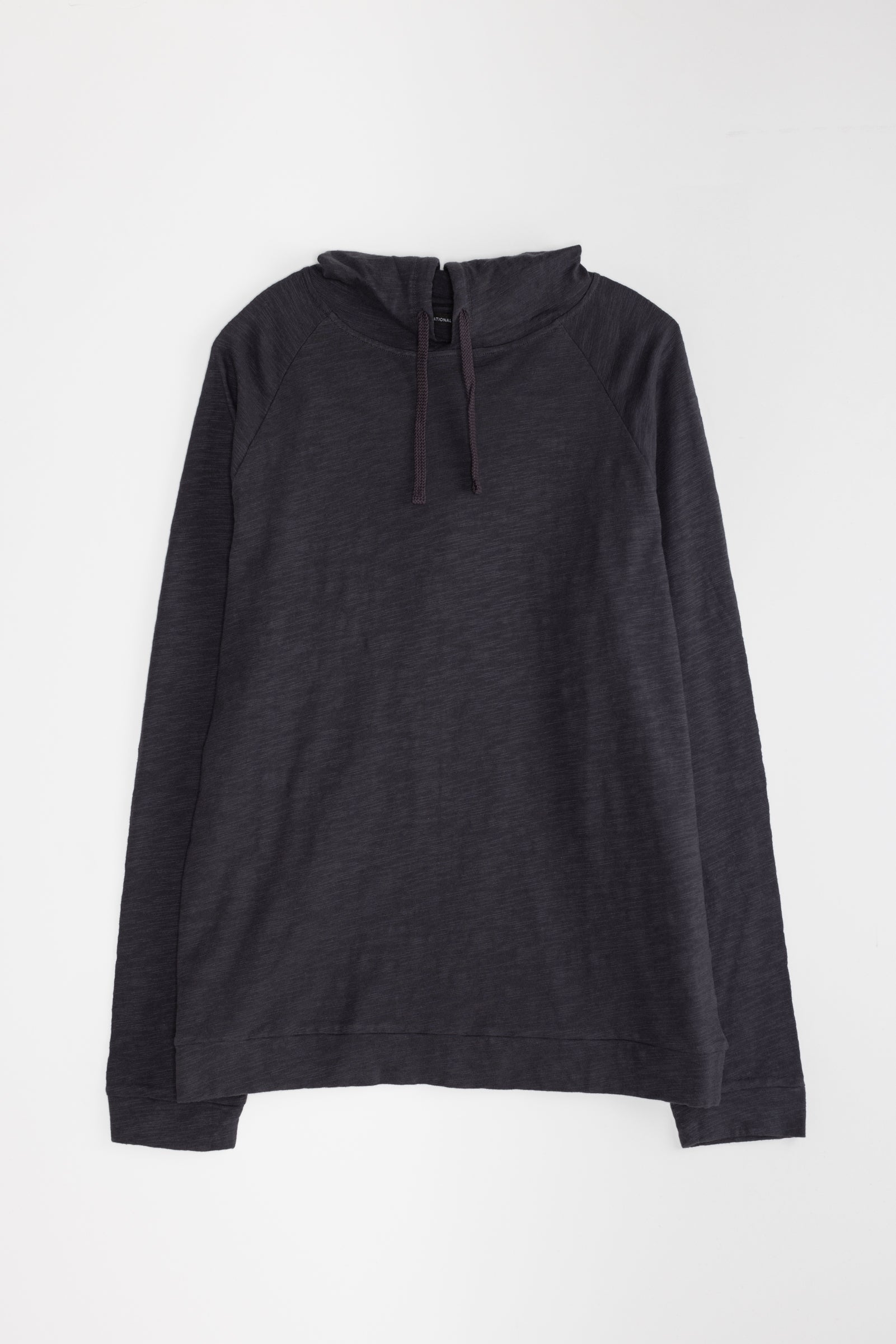 NS2139-4 Slub Jersey Pullover Hoodie in Slate 01